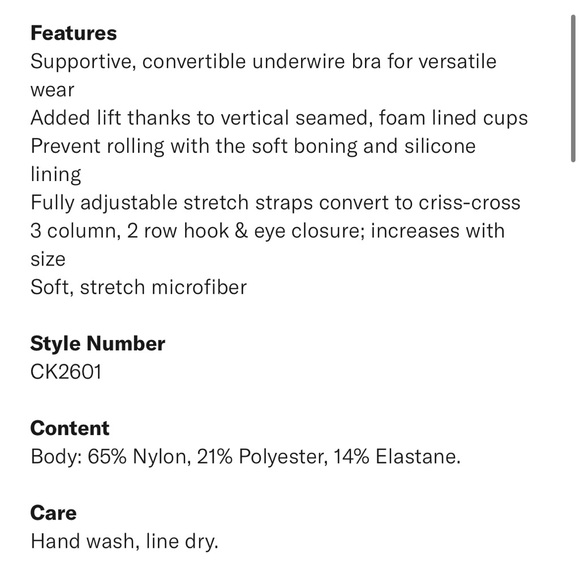 Curvy Kate Luxe strapless bra 28F - Picture 6 of 8